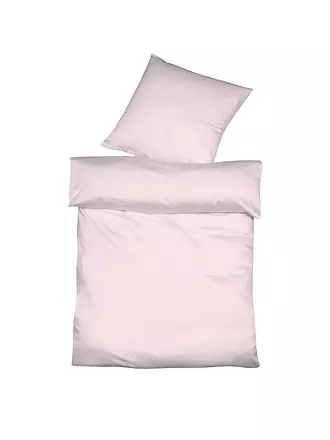 FLEURESSE | Halbleinen Bettwäsche Provence 70x90cm/140x200cm Rosa | 